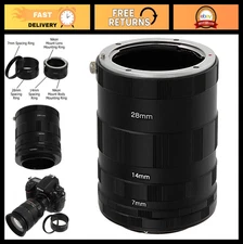 Macro Extension Tube Set for Nikon F Mount Cameras - Extreme Close-up Photograph