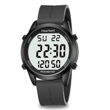 Pedometer Watch for Walking for Senior No App Required with Steps Calories Co...