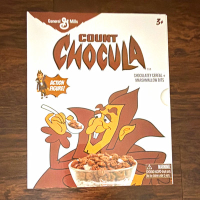General Mills Count Chocula Action Figure 6-Inch Jada Toys Retro Box New