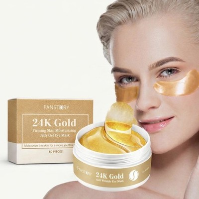 24k gold collagen eye mask Firming Skin Deep Hydration Anti-wrinkle