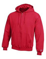 Champion Mens Double Dry Action Fleece Full Zip Hood