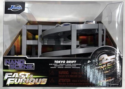Jada Fast & Furious Nano Scene 25 TOKYO DRIFT Parking Garage 2026 New In Hand