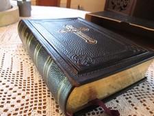 Sehr schöne alte Bibel, Heilige Schrift, Stuttgart 1907, Altes u. Neues Testamen