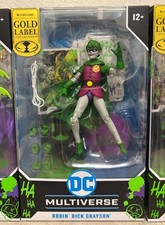 McFarlane Toys Robin Dick Grayson Jokerized Gold Label 7  Figure Exclusive