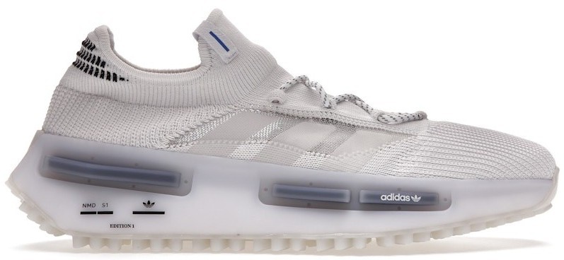adidas NMD_S1 Cloud White for Sale | Authenticity Guaranteed | eBay