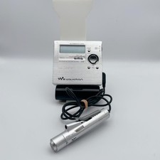 JUNK Sony MZ-R909 Silver Portable MiniDisc Player Recorder MD Walkman JAPAN F/S