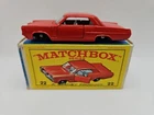 Lesney Matchbox Pontiac Grand Prix Sports Coupe No 22 Red E4 Box England