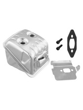 Silenziatore di scarico perfettamente compatibile per Jonsered CS2240 CS2245 CS2250S