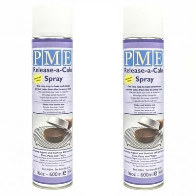 KNIGHTSBRIDHE PME PME Cake Baking Release A Cake Spray 600ml - Set of 2