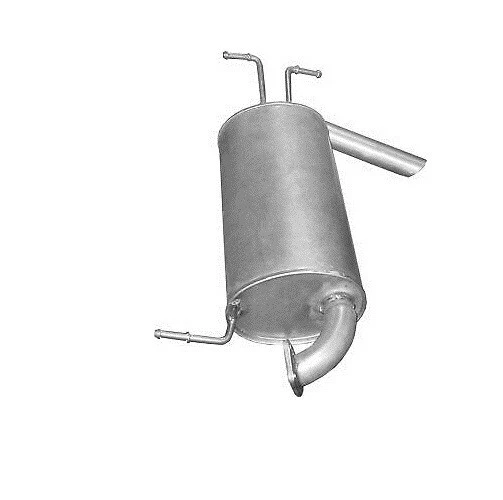 Caja trasera de escape Mitsubishi Outlander 2.4 gasolina/GLP estado 01/2005 a 06/2005 Foto 2 de 4