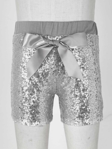 Kids Boys Girls Sparkling Sequins Decor Boxer Shorts Dance Pull On Cargo Bottoms - Bild 58 von 75