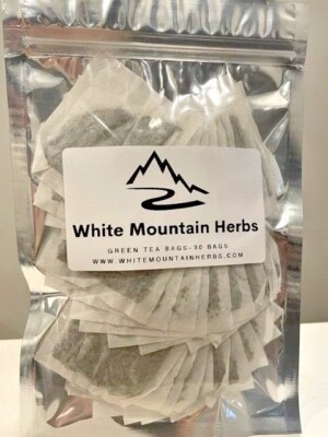 Hibiscus / Green / Chamomile / Peppermint / Senna ~ Tea Bags ~ Packed USA ~