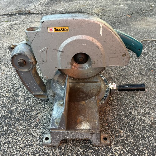 Vintage Makita 2401B Heavy Duty Miter Saw - Made In Japan Reliable Works Great - Picture 8 of 17