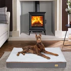 Orthopedic Foam Dog Bed Waterproof Pet Dog Crate Stunning Jumbo Mattress NonSlip