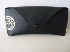 Ray-Ban Soft Case Eyeglasses/Sunglasses Snap Closure Pouch Black VGUC