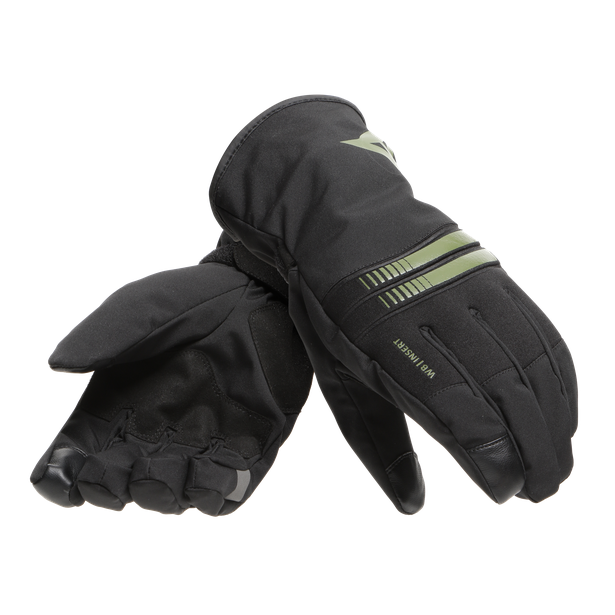 Guantes Moto Dainese Plaza Bronze Verde TG M Guantes Invierno
