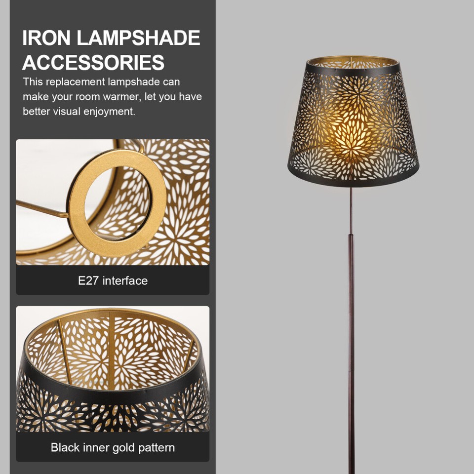 Mesh Lamp Shade Decorative Lampshade Light Bulb Cage Guard Candelabra