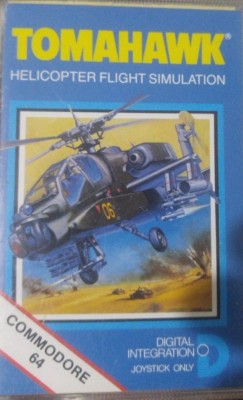 Tomahawk  (Dig. Int. 1986) Commodore C64 Kassette (Box, Manual, Tape) 100% ok