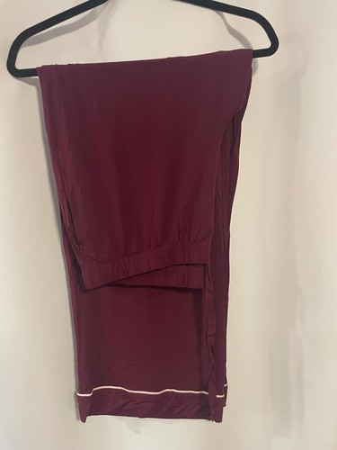 Woman's Victoria's Secret Burgundy Pajama Set Size XL - Picture 6 of 10