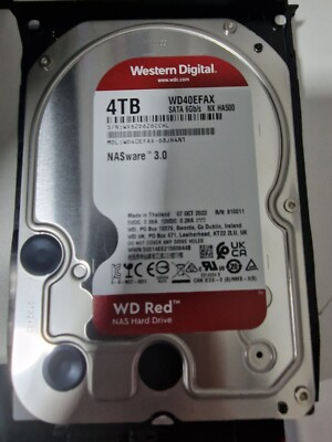 Western Digital Red Nas 4TB,Intern,5400RPM (WD40EFAX) NAS (Network Attached...
