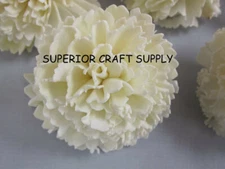 Sola Carnation Flowers -- Set of 12