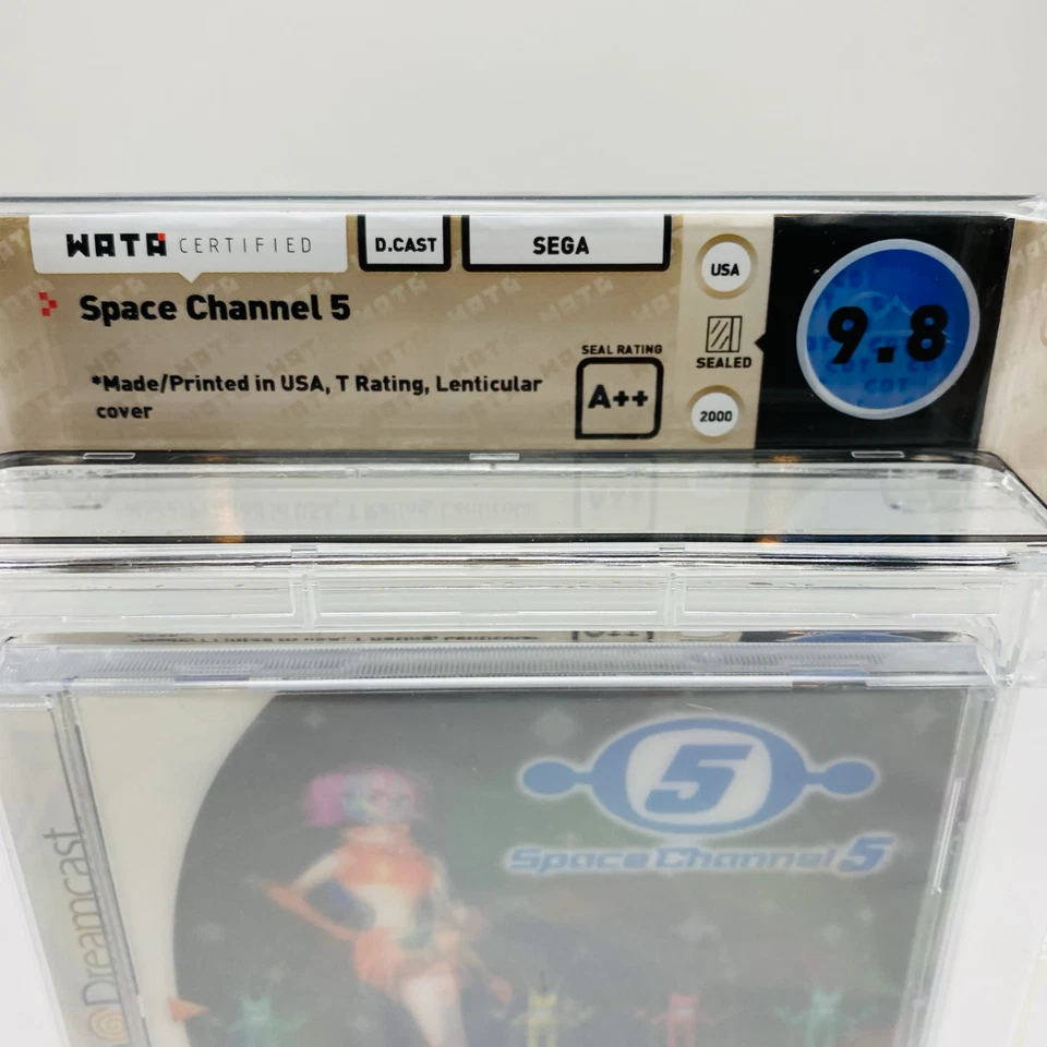Space Channel 5 - Sega Dreamcast 1999 New Factory Sealed Graded WATA 9.8 A++ - Image 2 of 4