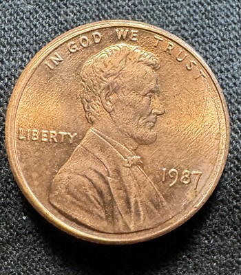1987 Lincoln Cent-LAMINATION ERROR-MS CONDITION-MUST SEE!!!