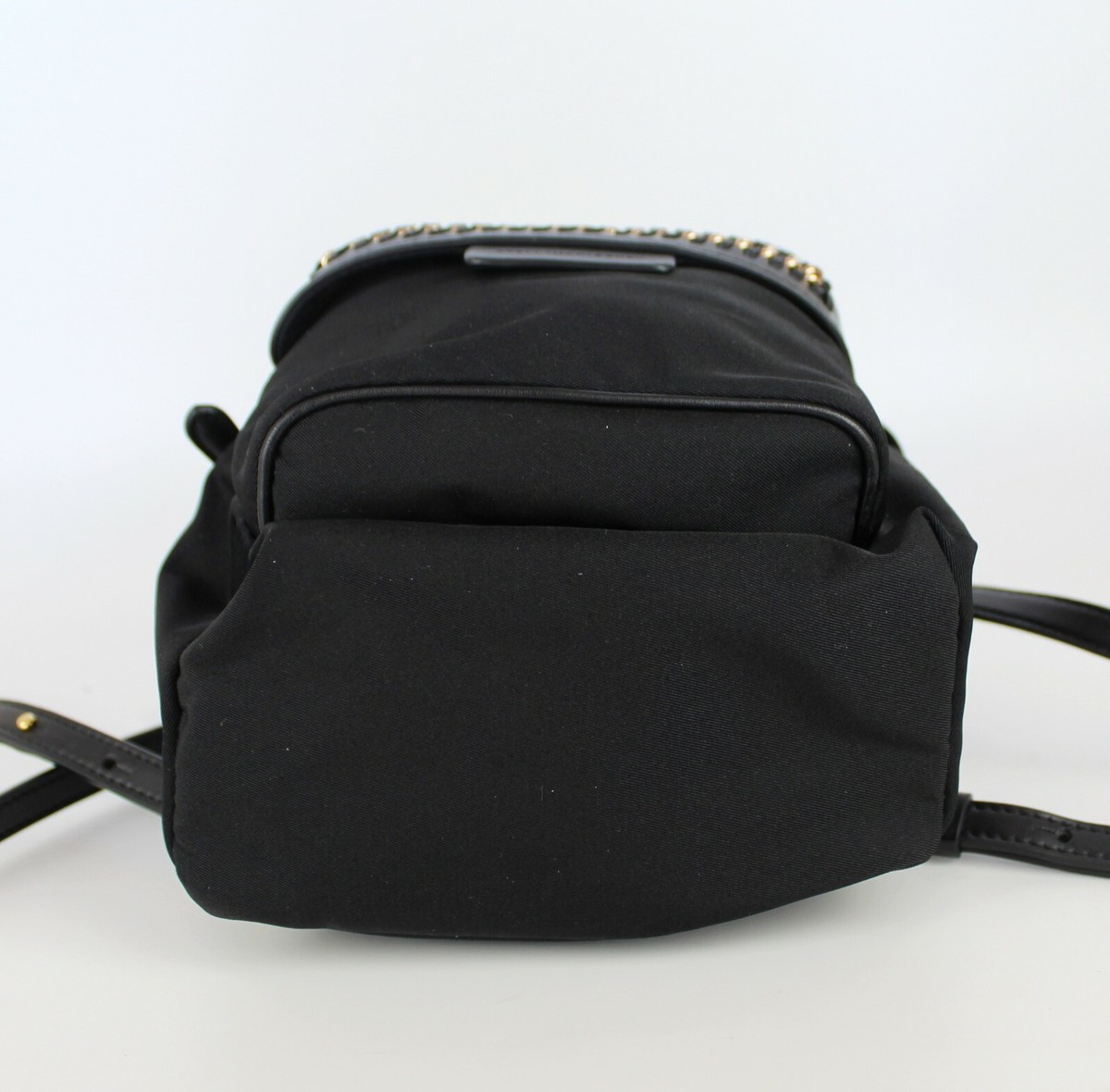 NEW STELLA MCCARTNEY Falabella Go Backpack Mini Bag, Black NEW STELLA MCCARTNEY Falabella Go Backpack Mini Bag, Black