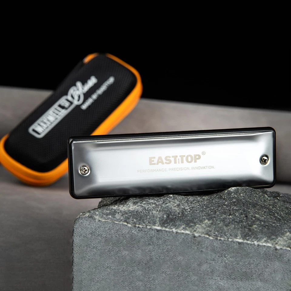 MAXWELL ST Blues Harmonica C Professional 10Holes MS030 Blues Harp Mouth Organ - Image 4 of 4