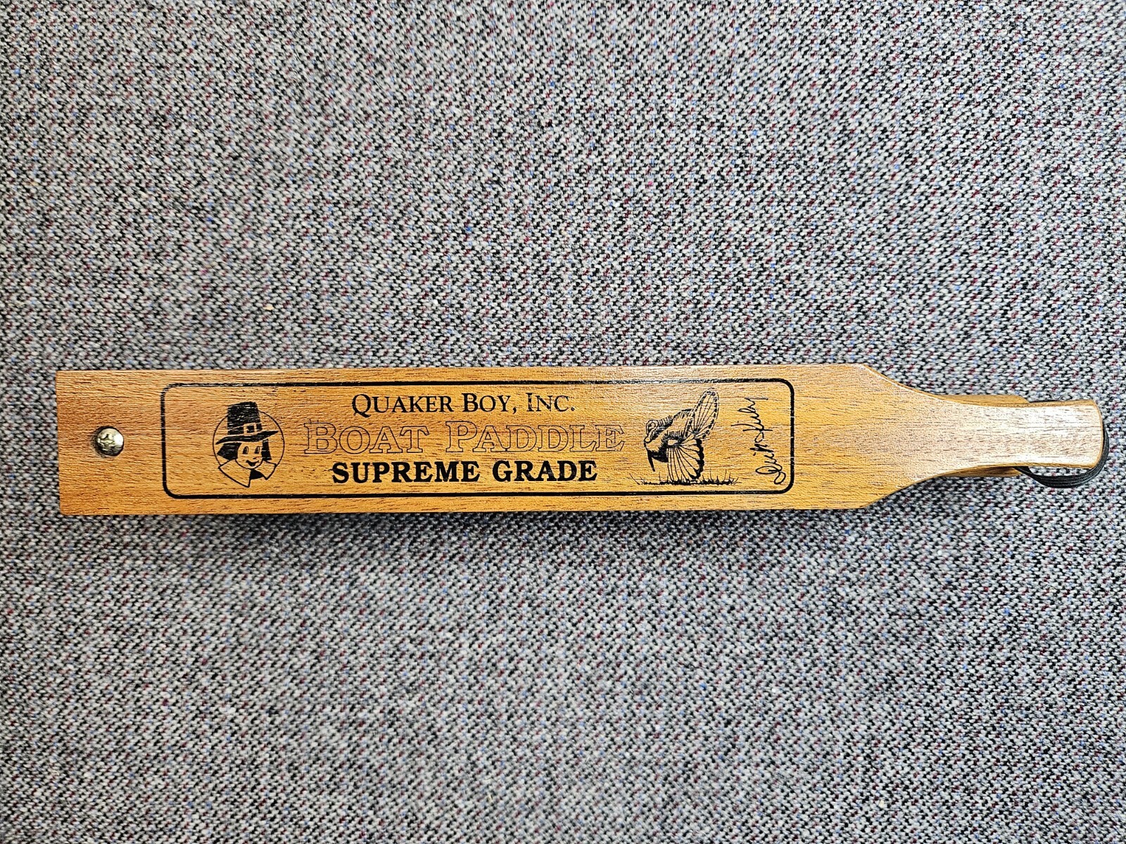 Dick Kirby Quaker Boy Supreme Grade Boat Paddle Turkey Hunting Box