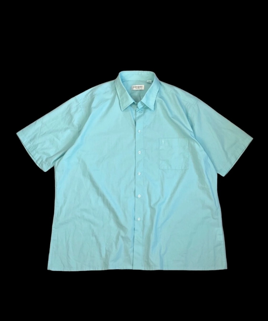 Vintage Yves Saint Laurent bottoni manica corta vintage fascia alta vecchi so