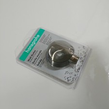 Hansgrohe Wall Outlet Elbow For Handheld Shower, Brushed Black Chrome, 1/2".....