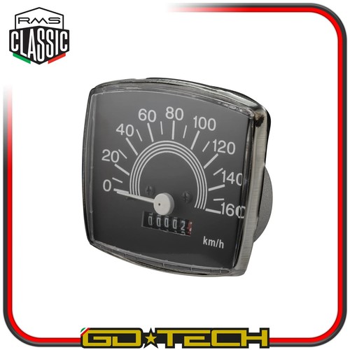 CONTACHILOMETRI CONTA KM VESPA 50 SPECIAL TACHIMETRO MODIFICA SCALA 160 KMH - Foto 4 di 6