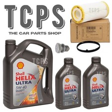 FOR AUDI RS3 2.5 TFSI 8V OEM SERVICE KIT 7L SHELL 5W40 WITH OEM OIL FILTER KIT