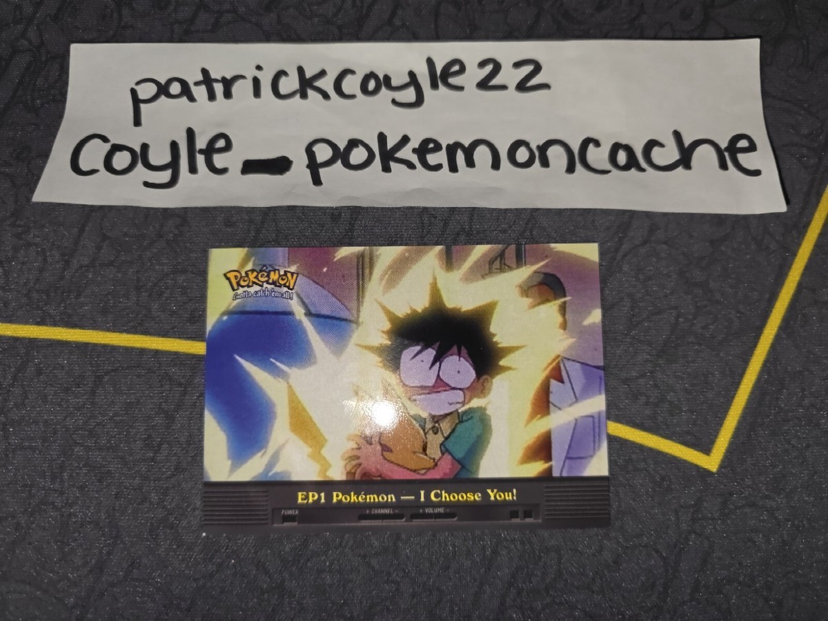 EP1 Pokemon I Choose You! Pokemon Topps Series 2 Card NM EP1 Pokemon I Choose You! Pokemon Topps Series 2 Card NM