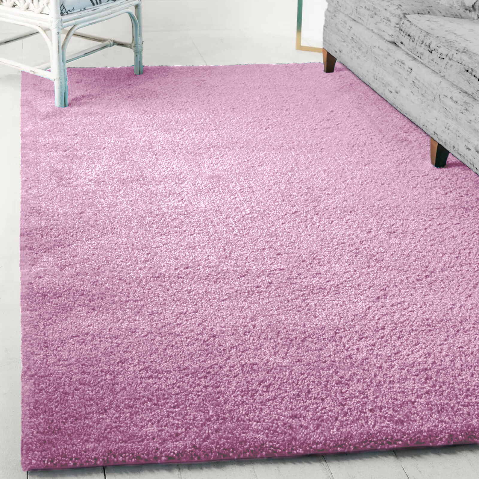 Area Rug Soft Hall Runner Thick Large Shaggy Rugs Non Slip Bedroom