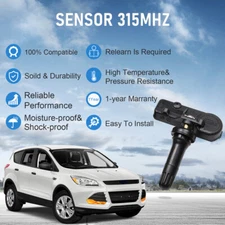 4X NEW TPMS Tire Air Pressure Sensors  DE8T-1A180-AA For 2009-2015 Ford Escape