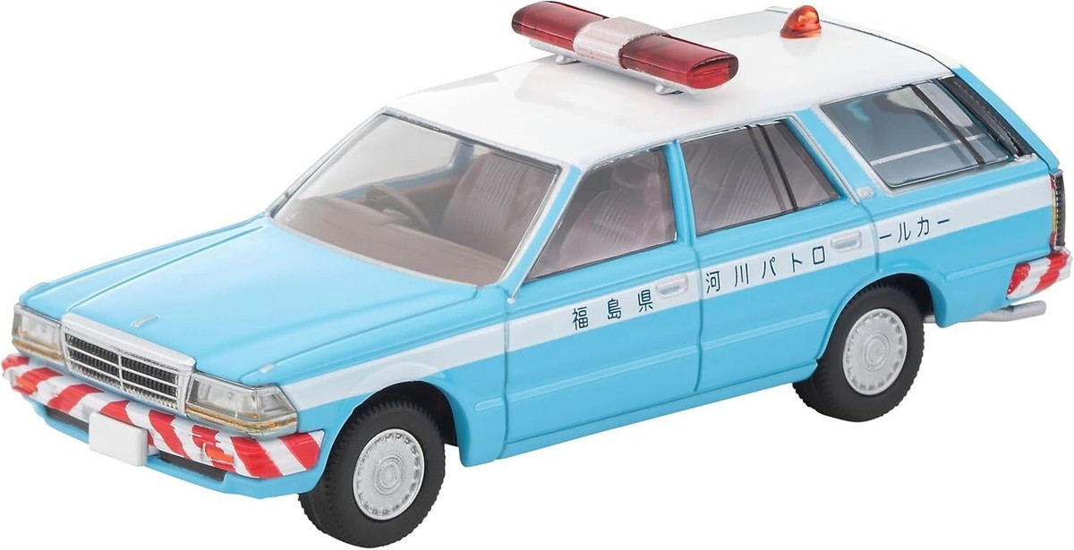 Nissan Gloria Tomica ミニカー Tomica Limited Vintage Neo LV-N332a Nissan Gloria Van River Patrol