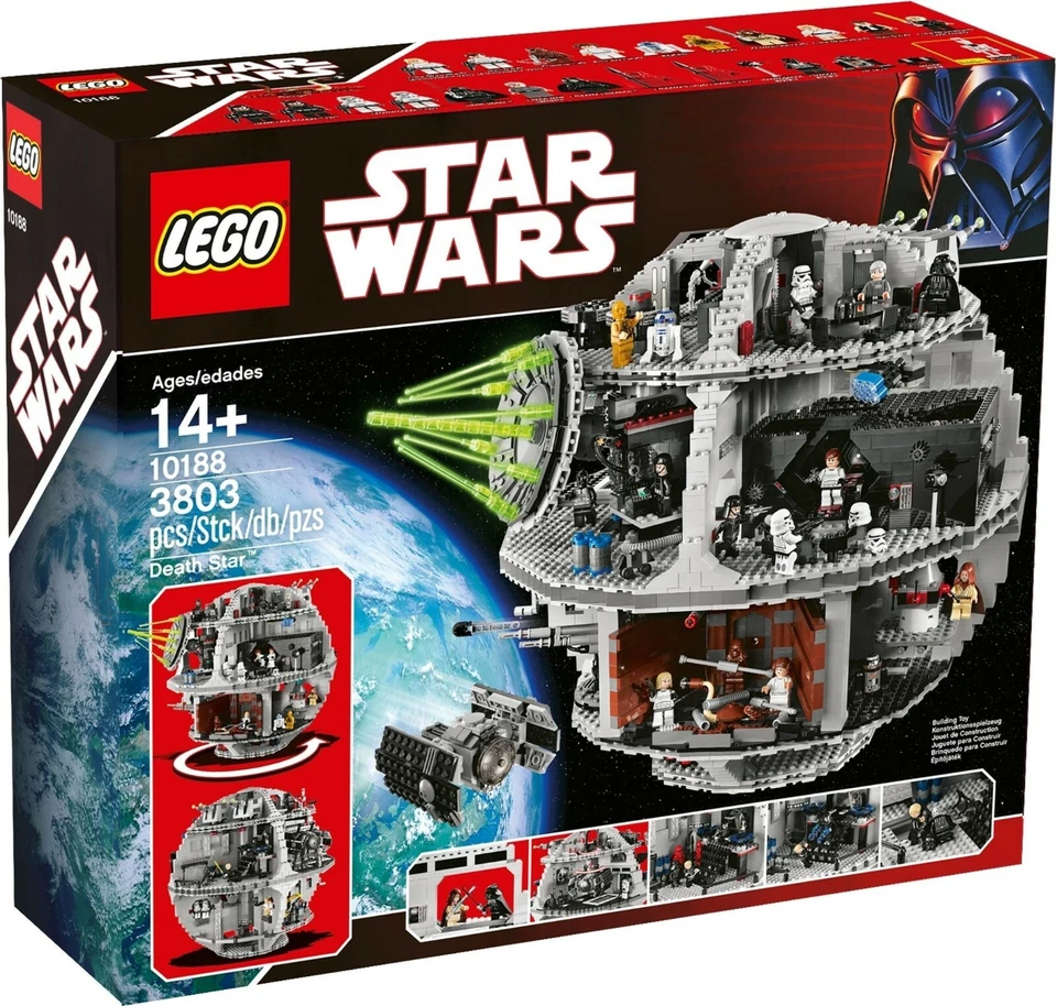 Factory Sealed LEGO 10188 Star Wars Death Star  ULTIMATE COLLECTOR SERIES UCS - Image 2 of 4