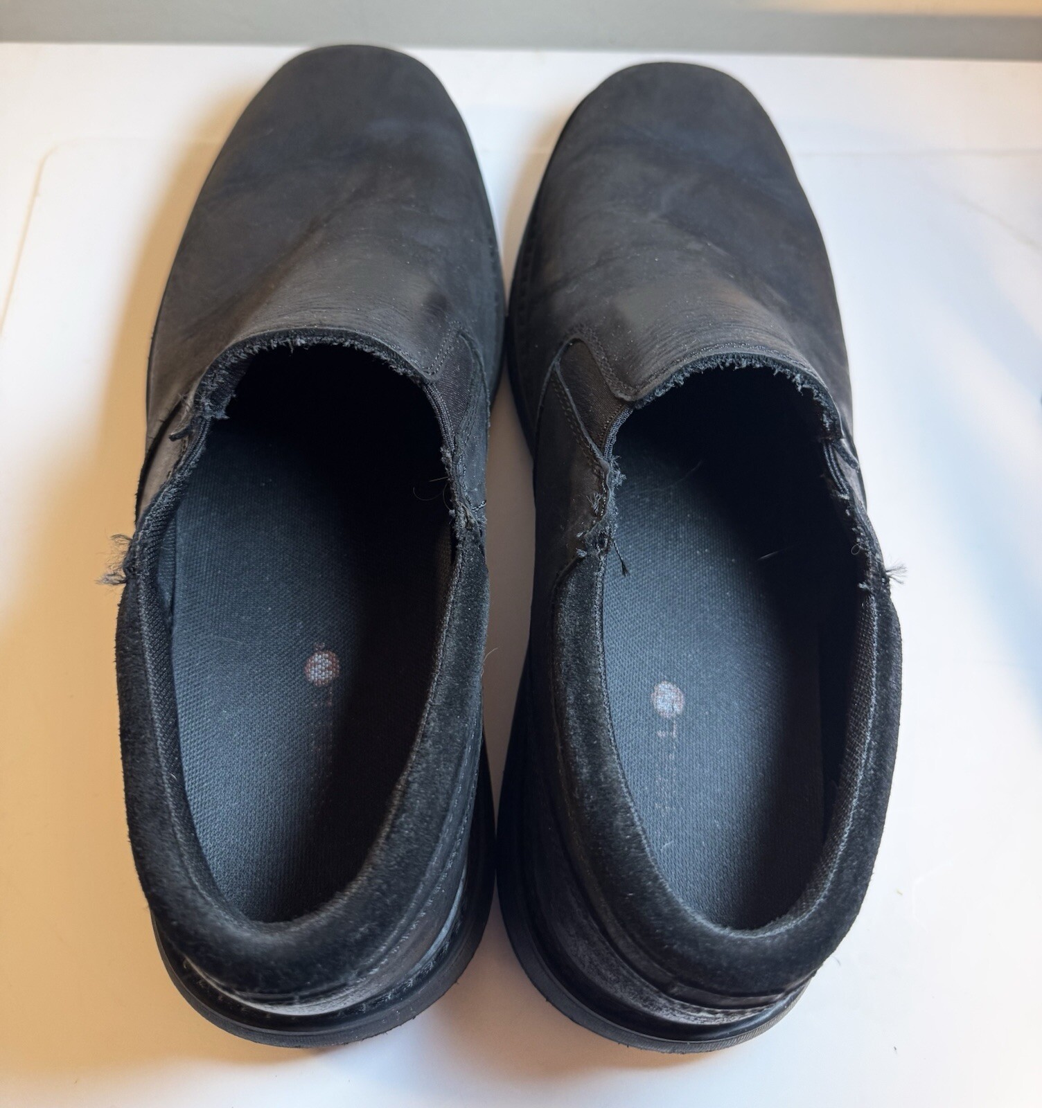 Scarpe da ginnastica Merrell da uomo taglia 11 5 Jungle Moc J94005 nere scamosciate slip on