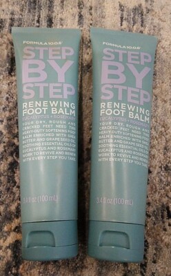 2 Pack Formula 10.0.6 Step By Step Renewing Foot Balm, 3.4 fl oz
