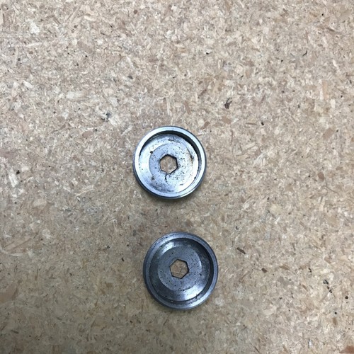 2 SR SAKAE chainwheel metal chrome Crank Arm Dust Caps Vintage VGC - Picture 2 of 2