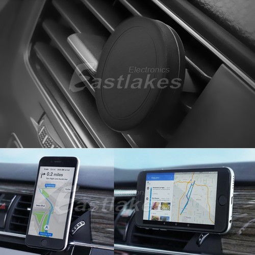 2x Car Magnet Magnetic Air Vent Mount Holder Universal For Mobile Cell Phone - Picture 2 of 11