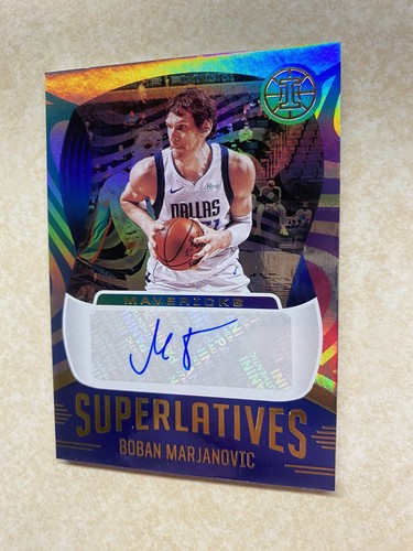 2020 Panini Illusions Basketball Gold Boban Marjanovic #SUP-BOB