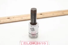 Snap On FA12A   3/8" 3/8" Drive SAE Chrome Standard Hex Bit Socket Driver USA