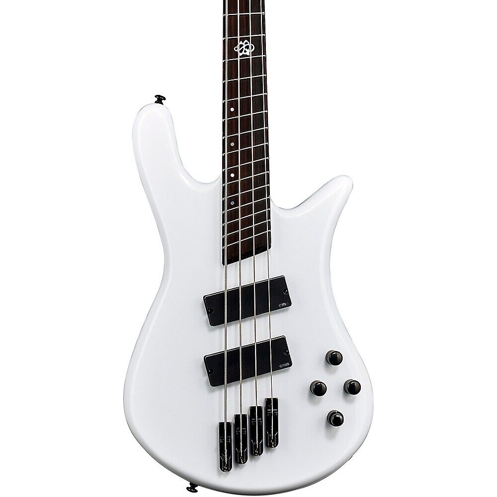 Четырехструнный многогранный электрический бас Spector NS Dimension HP 4 White Sparkle
