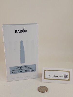 Babor Hydra Plus Ampoule Concentrates 7 Ampoules 2 ml Each Full Size BNIB SEALED