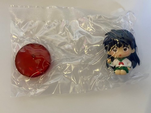 Bandai Gashapon Inuyasha Kagome Capsule Osuwari Tai Figura da Collezione Seduta - Foto 2 di 3