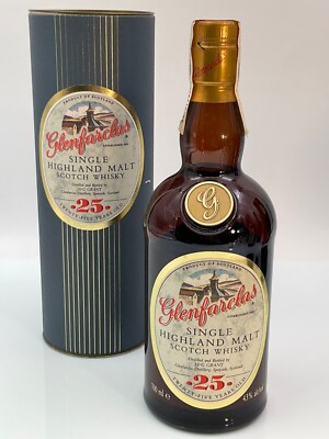 WHISKY GLENFARCLAS 25 YEARS OLD SINGLE HIGHLAND MALT 70cl. 43