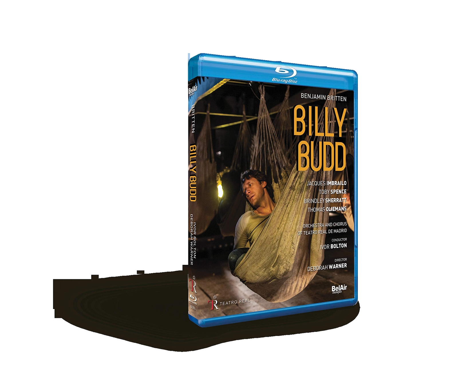 Britten: Billy Budd (Blu-ray) Jacques Imbrailo Toby Spence Brindley Sherratt